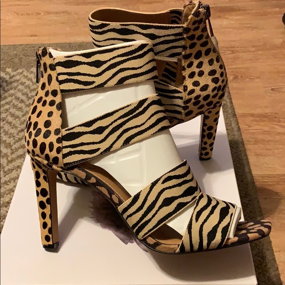 jessica simpson zebra heels